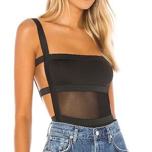 NEW superdown - Bodysuit - Strappy back - Black